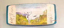 Load image into Gallery viewer, Large Swedish Dough Bowl Handpainted Antique