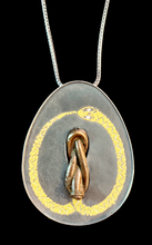 Load image into Gallery viewer, S O L D - Prof. Michael Zobel Original Double-Sided Ashanti Gold Weight Pendant