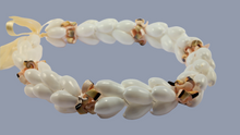 Load image into Gallery viewer, Bridesmaid White & Brown Large Shell Necklace - ARGONAUTS Collection