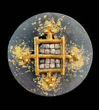Load image into Gallery viewer, SOLD - Prof. Michael Zobel Original Ashanti Gold Weight Pendant & Brooch