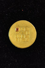 Load image into Gallery viewer, Prof. Michael Zobel Original Pendant and Brooch with Mandarine Garnet (Kunene Spessartine)