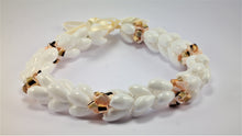 Load image into Gallery viewer, Bridesmaid White & Brown Large Shell Necklace - ARGONAUTS Collection