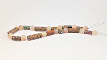 Load image into Gallery viewer, Millefiori Antique Beads with Rock Crystal Spheres