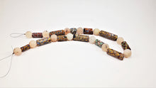 Load image into Gallery viewer, Millefiori Antique Beads with Rock Crystal Spheres