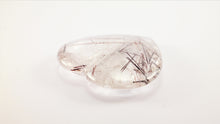 Load image into Gallery viewer, Amazing Rutilated and Tourmalinated Quartz Heart