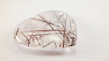 Load image into Gallery viewer, Amazing Rutilated and Tourmalinated Quartz Heart