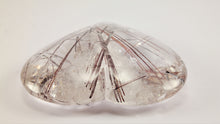 Load image into Gallery viewer, Amazing Rutilated and Tourmalinated Quartz Heart