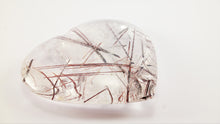 Load image into Gallery viewer, Amazing Rutilated and Tourmalinated Quartz Heart