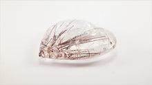 Load image into Gallery viewer, Amazing Rutilated and Tourmalinated Quartz Heart