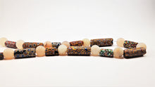 Load image into Gallery viewer, Millefiori Antique Beads with Rock Crystal Spheres