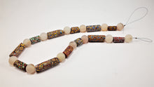 Load image into Gallery viewer, Millefiori Antique Beads with Rock Crystal Spheres