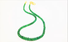 Load image into Gallery viewer, Fine Natural Tsavorite Nacklace