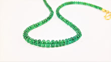 Load image into Gallery viewer, Fine Natural Tsavorite Nacklace of The Finest Quality