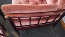 Load image into Gallery viewer, Dusty pink skrindan sofa by Kerstin Hörlin-Holmqvist right side enlarged Design Skrindan
