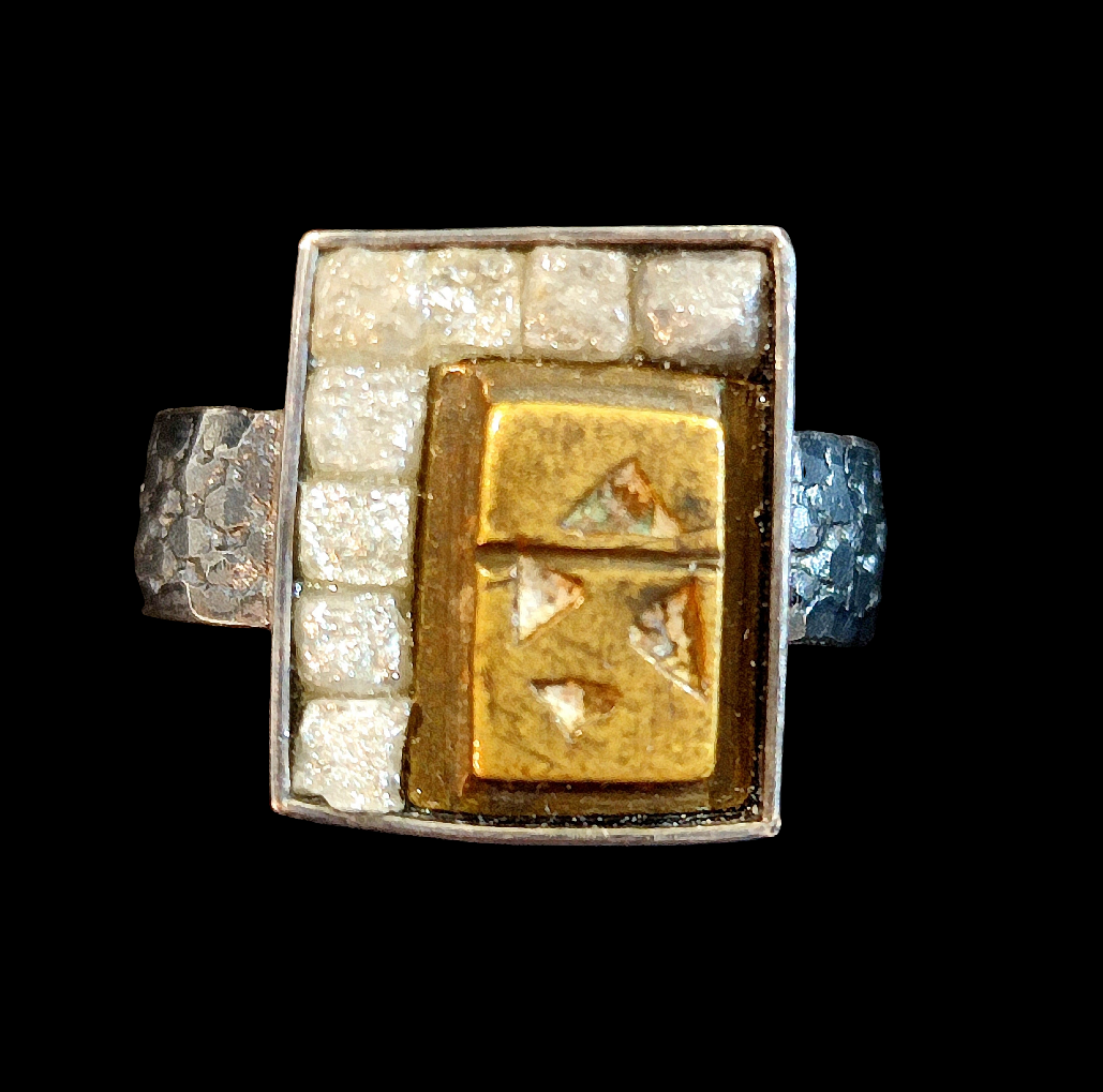 SOLD - Prof. Michael Zobel Original Ashanti Gold Weight Ring