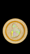 Load image into Gallery viewer, Prof. Michael Zobel Original Fine Opal Brooch &amp; Pendant
