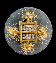 Load image into Gallery viewer, SOLD - Prof. Michael Zobel Original Ashanti Gold Weight Pendant &amp; Brooch
