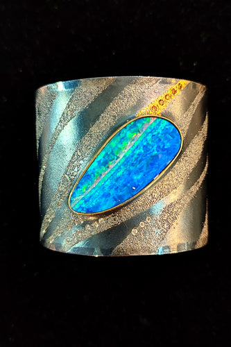 Originator Prof. Michael Zobel Original Cuff with Opal