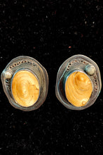 Load image into Gallery viewer, Prof. Michael Zobel Original Golden Coral Earrings
