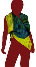 Load image into Gallery viewer, Pleated Multifunctional Vest with Armhole in different Color Combinations 
