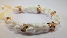 Load image into Gallery viewer, Bridesmaid White &amp; Brown Large Shell Necklace - ARGONAUTS Collection
