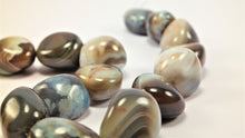 Load image into Gallery viewer, Amazing African Blue &amp; Grey Agate Neckpiece
