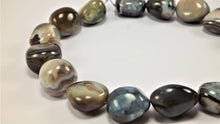 Load image into Gallery viewer, Amazing African Blue &amp; Grey Agate Neckpiece
