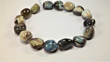 Load image into Gallery viewer, Amazing African Blue &amp; Grey Agate Neckpiece
