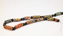 Load image into Gallery viewer, Millefiori Antique Beads with Sapphire
