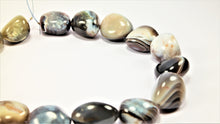 Load image into Gallery viewer, Amazing African Blue &amp; Grey Agate Neckpiece
