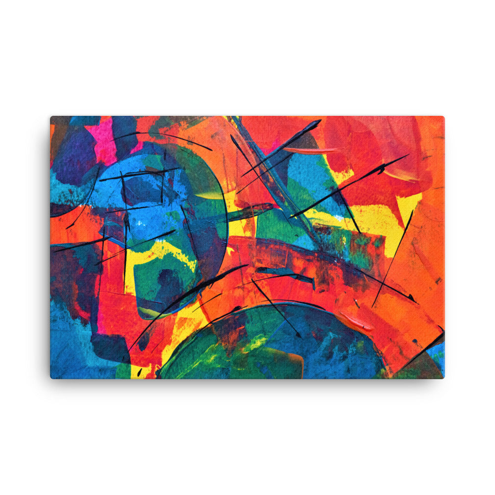 Colors Canvas Print