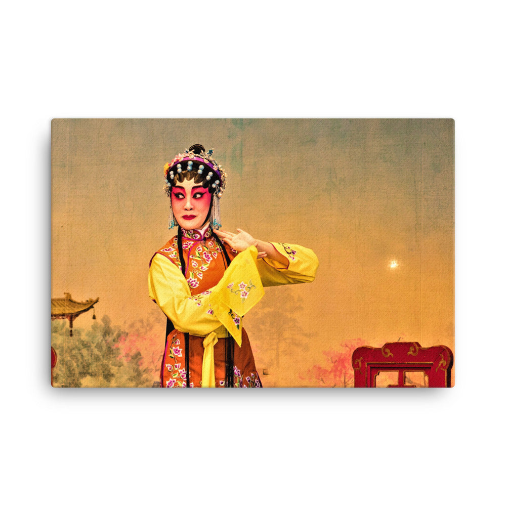 Chinese Theater Canvas Print