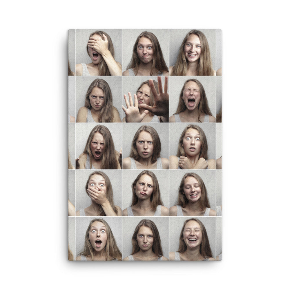 Emotions Canvas Print