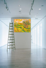 Load image into Gallery viewer, Landscape yellow by heike murolo at ahoy art gallety
