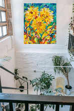 Load image into Gallery viewer, Sunflowers by heike murolo
