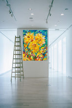 Load image into Gallery viewer, Heike murolo&#39;s sunflowers by ahoyart gallery
