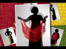 Load and play video in Gallery viewer, Pleated Multifunctional Top Consisting of a Combination of Ribbons - Patented
