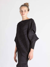 Load image into Gallery viewer, Long sleeved permanently pleated dress by caren shen
