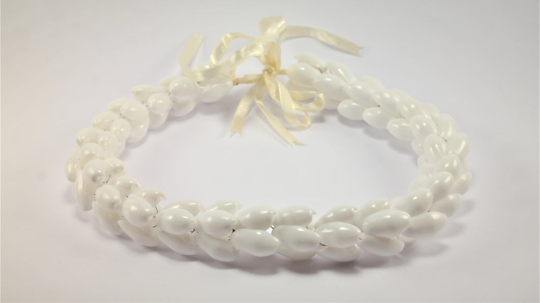 Bridesmaid White Shell Necklace - ARGONAUTS Collection