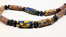 Load image into Gallery viewer, Venetian Millefiori Beads with Sapphire
