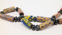 Load image into Gallery viewer, Venetian Millefiori Beads with Sapphire
