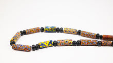 Load image into Gallery viewer, Venetian Millefiori Beads with Sapphire
