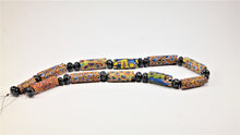 Load image into Gallery viewer, Venetian Millefiori Beads with Sapphire
