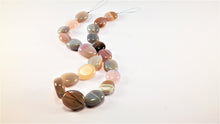 Load image into Gallery viewer, Tasteful Grey-Blue and Creme Agate Necklace
