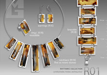 Load image into Gallery viewer, Mariusz Gliwinski - Ambermoda - RHYTHMIC COLLECTION Necklaces R01
