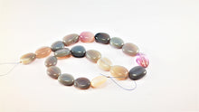 Load image into Gallery viewer, SOLD - Stylish Grey-Blue and Creme Agate Necklace
