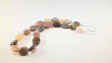 Load image into Gallery viewer, Classic Grey-Blue and Creme Agate Necklace
