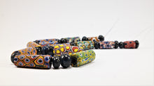 Load image into Gallery viewer, Venetian Antique Millefiori Beads with Sapphire
