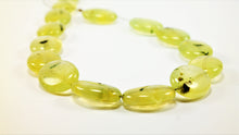 Load image into Gallery viewer, Prehnite Flat Shaped Necklace
