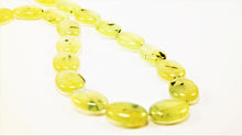 Load image into Gallery viewer, Prehnite Flat Shaped Necklace
